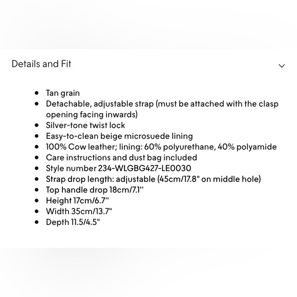 Toteme t lock large bag - Picture 10 of 14